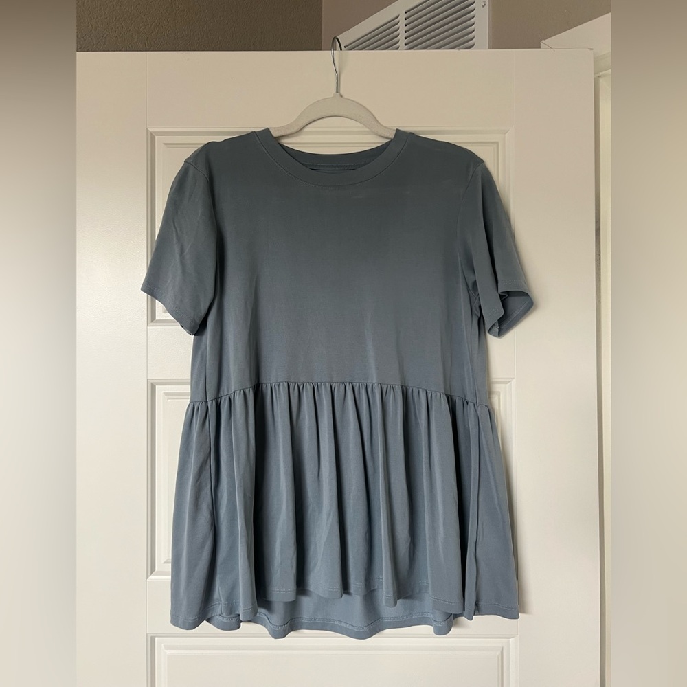 American Eagle Outfitters Women’s Blue Babydoll T-Shirt - Picture 6 of 12